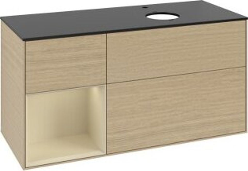 Villeroy & Boch F802HJPC Waschbeckenunterschrank Finion F80
