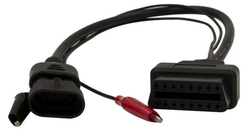 Adaptérový kábel Auto Techstar®, OBD2 na Fiat 3pin, Alfa, Obrázok produktu 