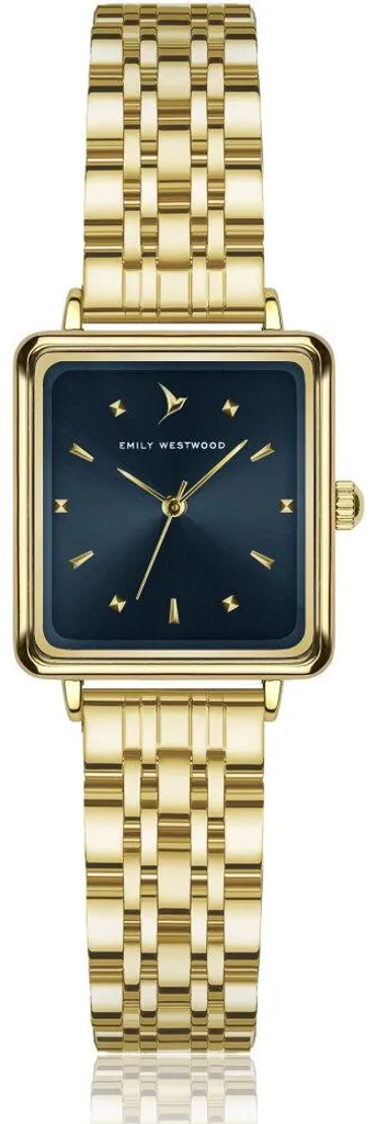 Montre-bracelet analogique carrée pour dame Emily Westwood EHC-5514GQ