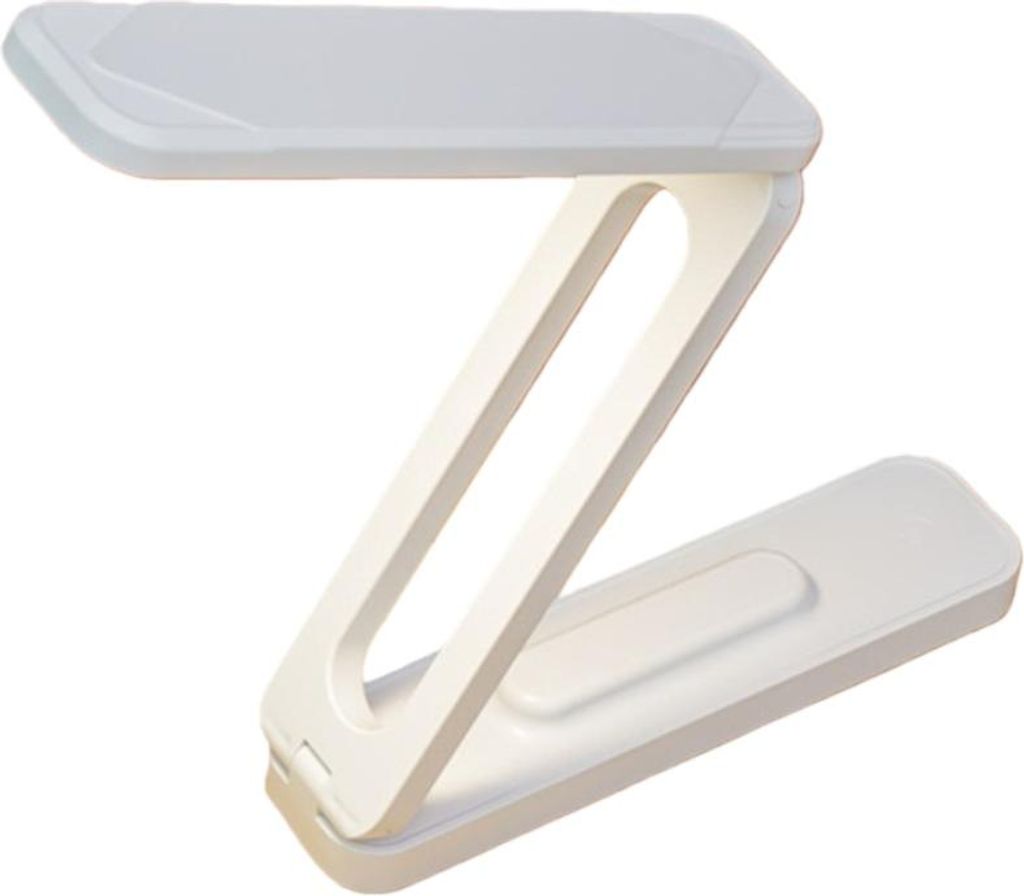 INF Faltbare LED Schreibtischlampe - Touch-Steuerung, Akku, ideal für Studium