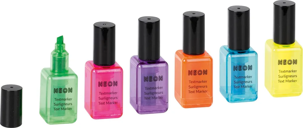 Stylo de poche lumineux vernis à ongles idéal pour les notes de soirée