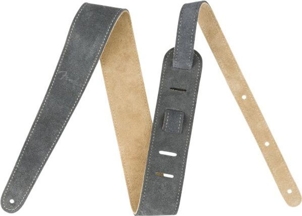 Fender Reversible 2'' Suede Gray/Tan Gitarrengurt