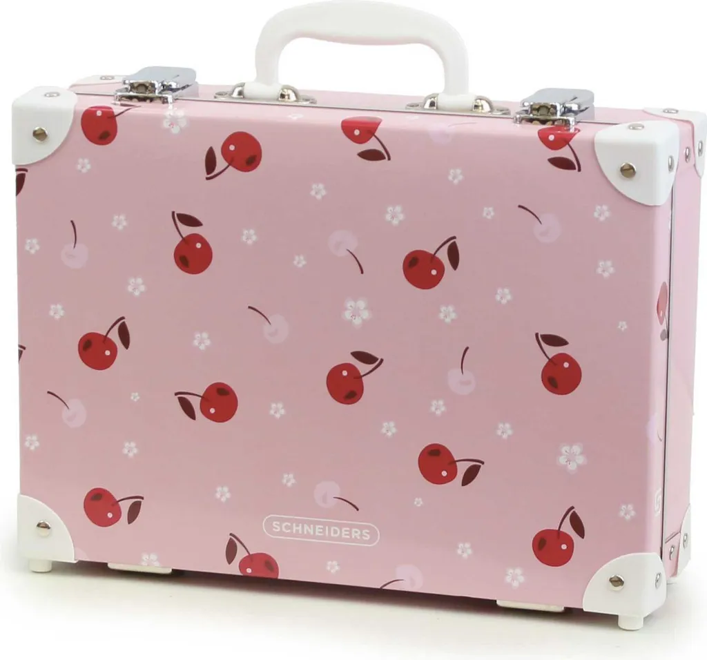 Fini le désordre : Valisette zippée rose Schneiders pour accessoires