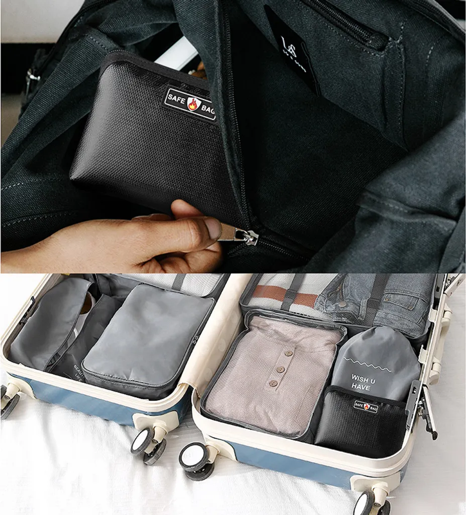 Borsa Porta Documenti Ignifuga A4 Silicone: Impermeabile e Sicura - 8