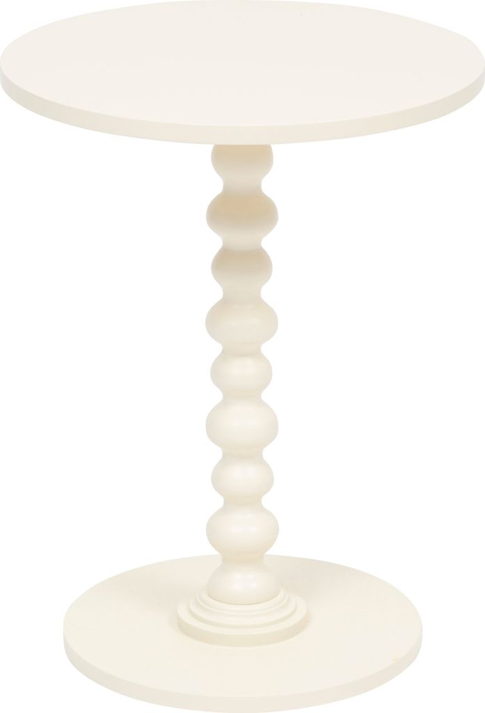 Beistelltisch "alix" elfenbein 50x38x38cm - Atmosphera créateur d'intérieur