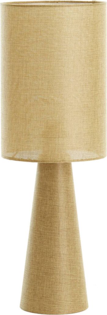 Light & Living - tischlampe - Micky - natürlich - textil - stehlampe - E27 - 1886081