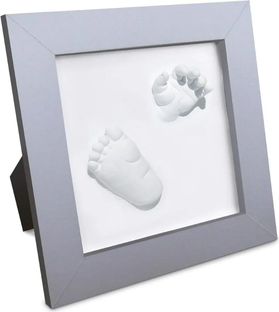 Cadeau de naissance original : Kit empreinte 3D bébé et boîte à souvenirs