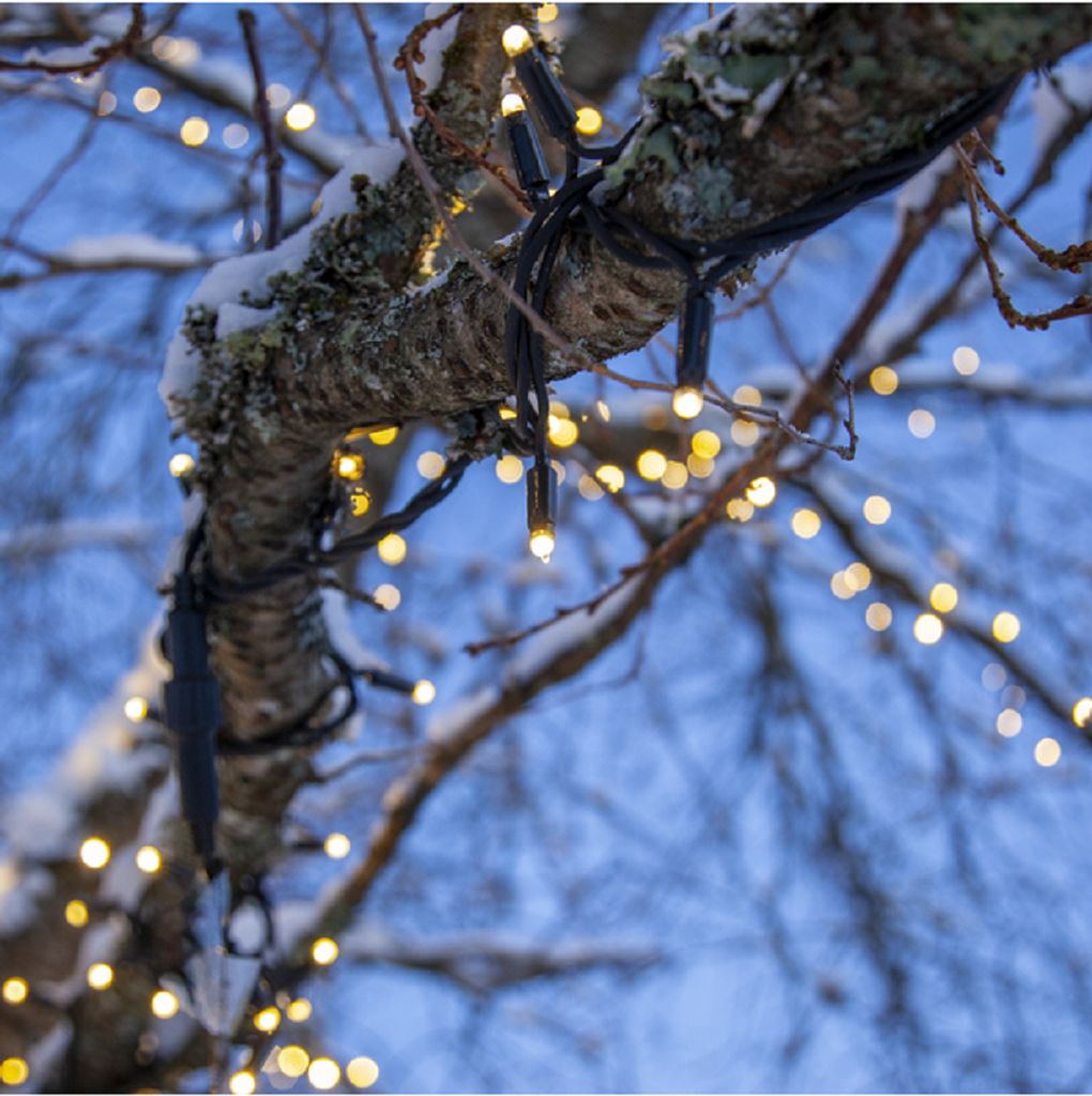 System LED 'LED-Lichterkette 3m' 30 LEDs warmweiß, IP44