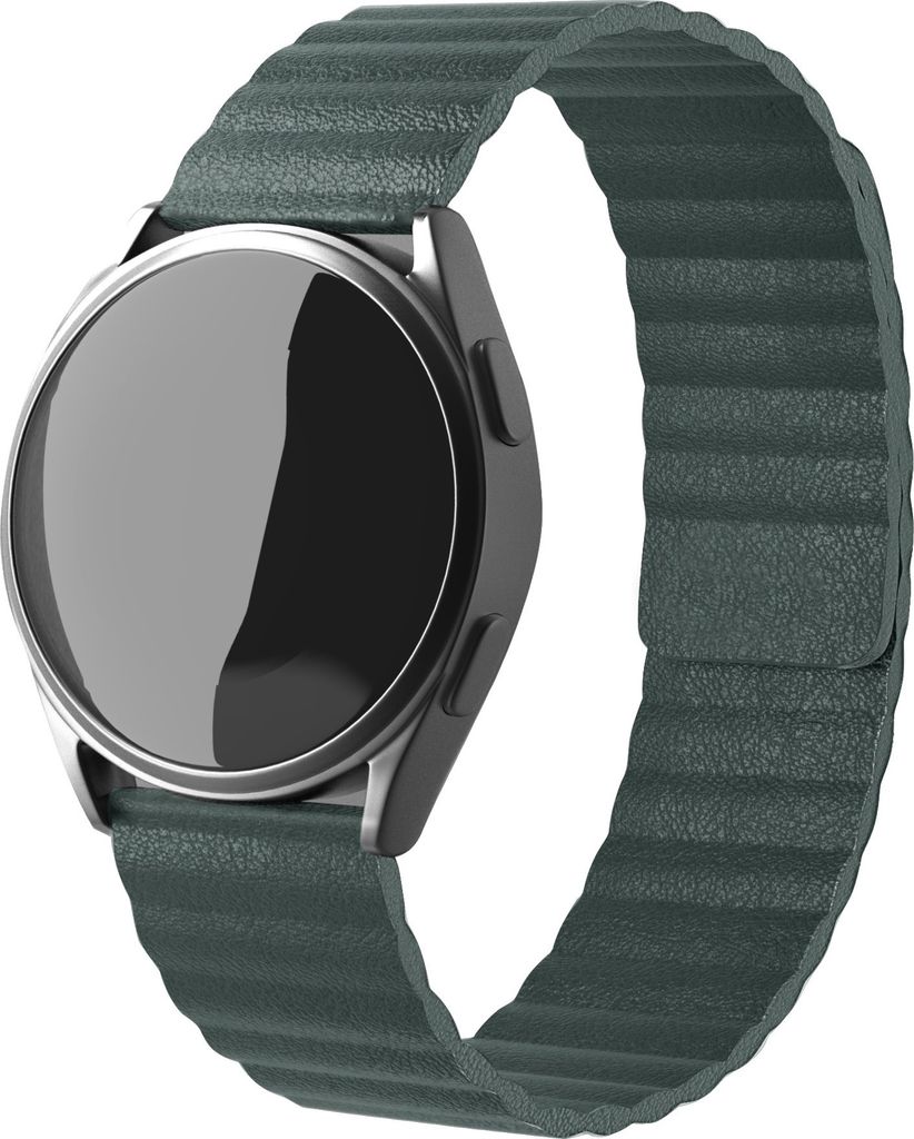 Strap-it Polar Pacer Lederarmband Loop (Piniengrün)
