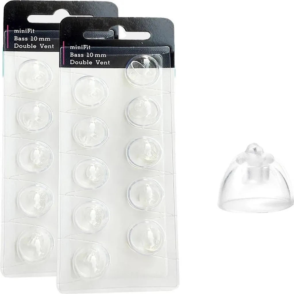 Kit 20 Cupole Universali 10mm per Apparecchi Acustici - High Comfort