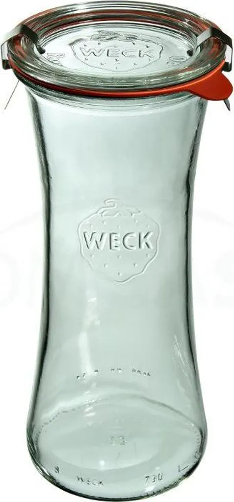 Set 6 Bicchieri WECK Delicatessen 700 ml | Vetro per Conserve e Tavola