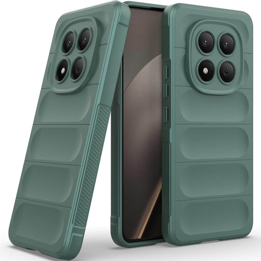 Handyhülle für Xiaomi Redmi Note 15 Pro 4G Weich TPU Silikon Stossfest Anti-rutsch Hülle Grün