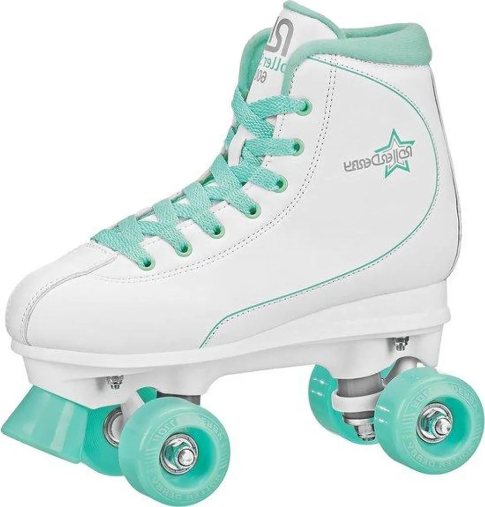 Patins à roulettes Roller Star 600 blanc et cannelle pour femmes taille 8