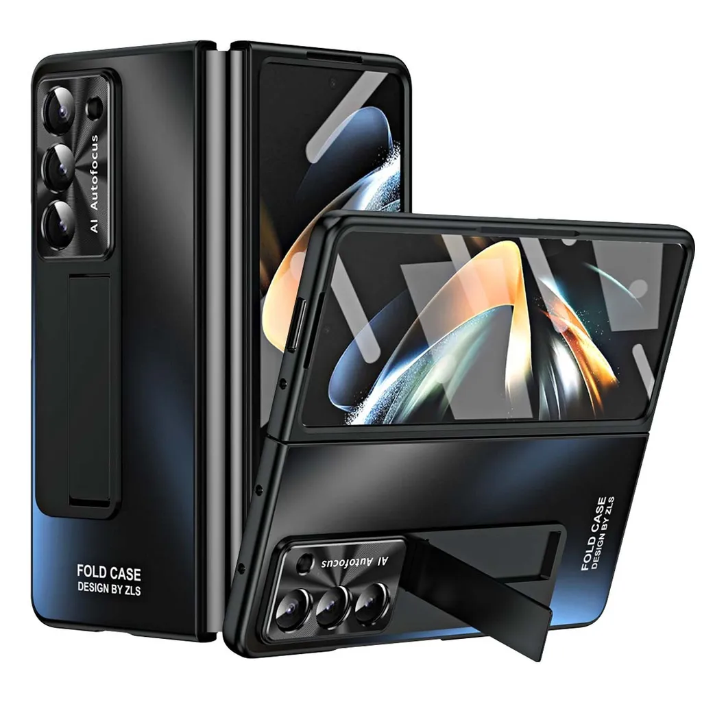 Custodia per Samsung Galaxy Z Fold5 5G | Cover Protettiva con Stand