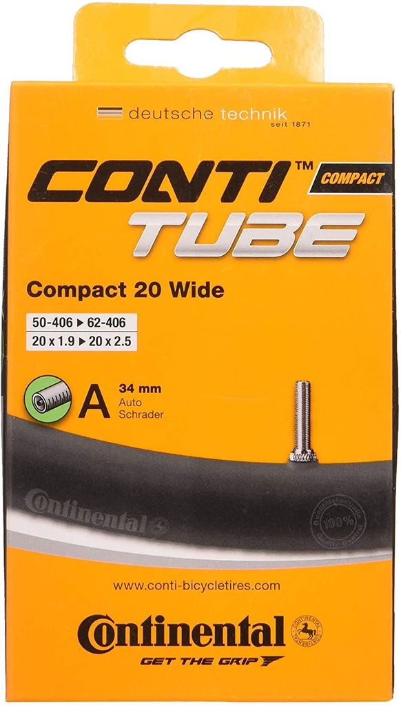 Camera d'aria per bicicletta Continental Compact 20 Immagine del prodotto 