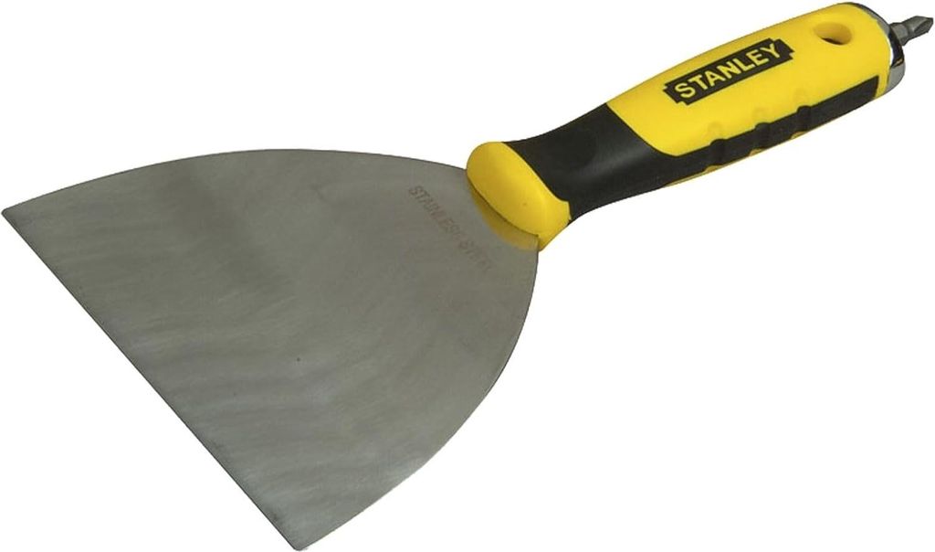 Spatule de plâtrier lame inox 150 mm avec embout PH2 - Image du produit 