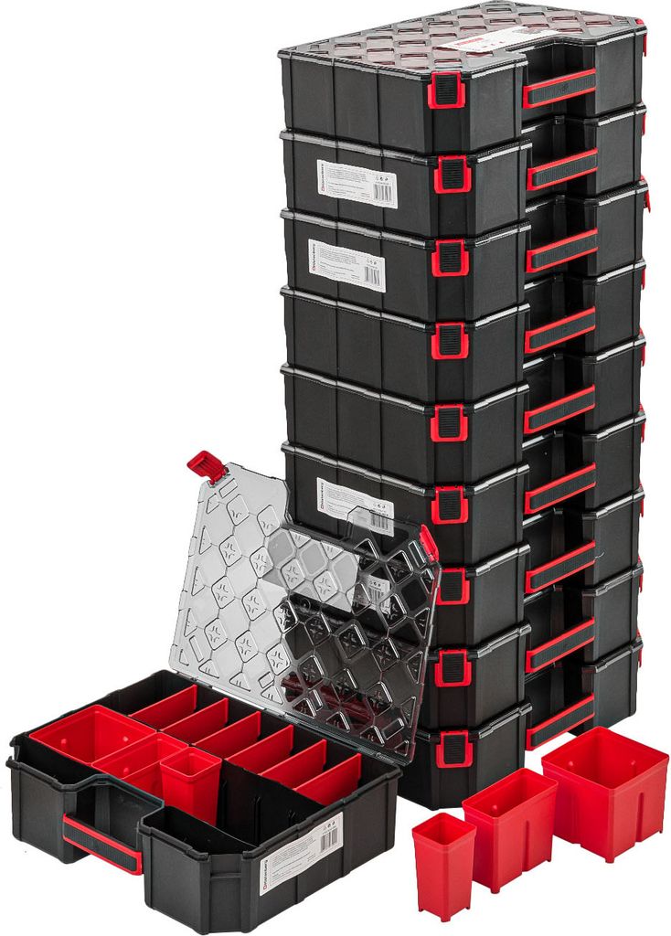 3x Sortimentskasten TAGER 284x390x105 Sortimentsbox