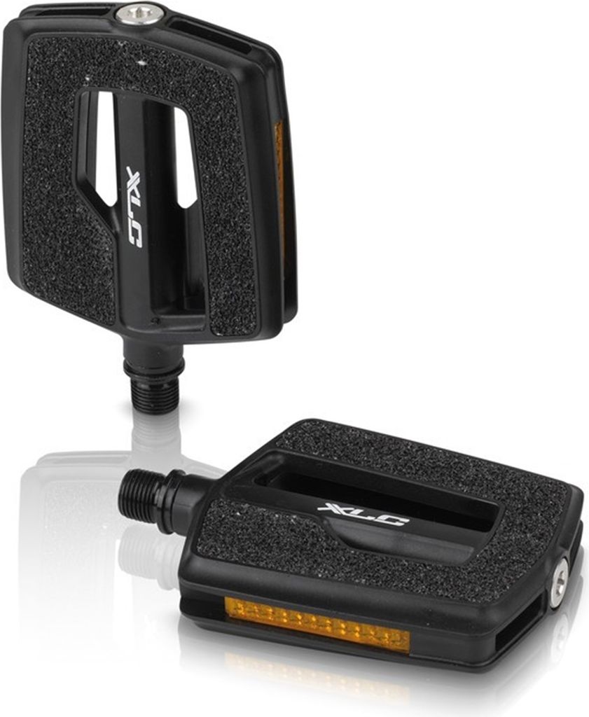 XLC City-/Comfort-Pedal PD-C10 Kunststoff, Griptape-Oberfläche, schwarz (1 Paar)