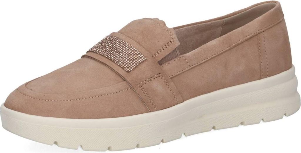 Caprice Slipper - Sand Veloursleder : 39 : Normal Größe: 39 Weite: Normal