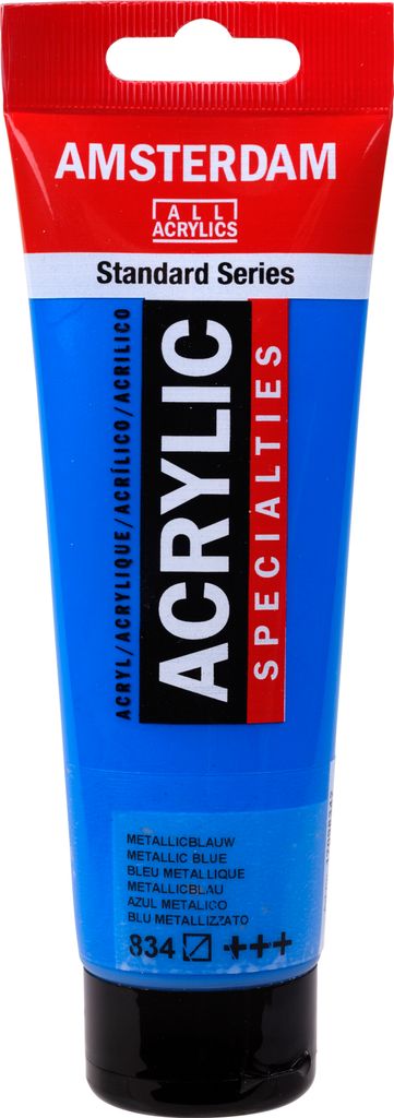 Royal Talens Acrylfarbe metallic blau 120 ml - Amsterdam Specialties