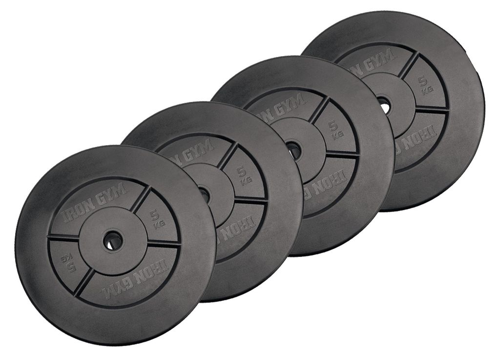Iron Gym - Halterschijven 4 X 5 Kg Productafbeelding 