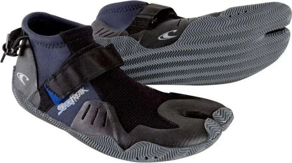 Chaussons Néoprène Split Toe O'neill Superfreak Bleu et Noir 47