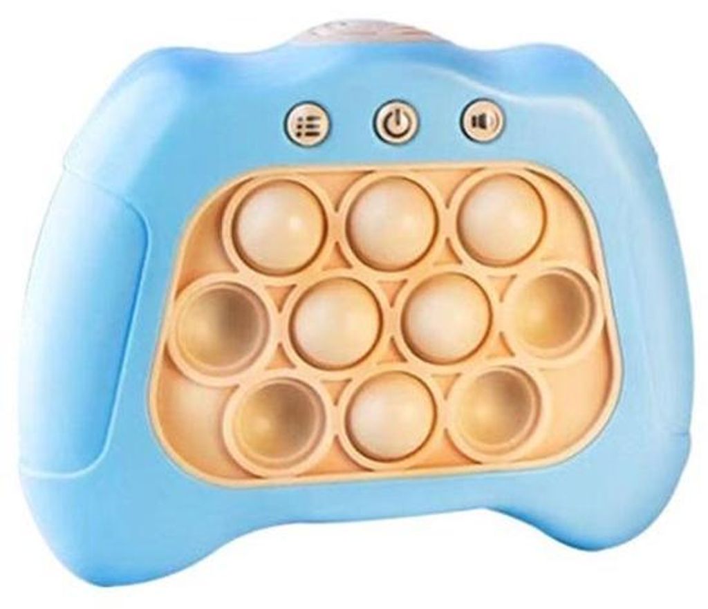 Elektronisches sensorisches Spiel für Kinder und Erwachsene, blauw, educativer Stressabbauer mit Bällen.
