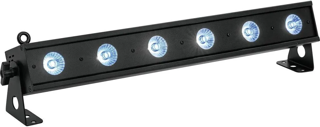 Projecteur LED BAR-6 QCL Eurolite RGB+WW avec Blanc Chaud pour Ambiance