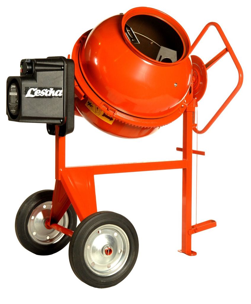 LESCHA SM 165S Miešačka betónu Miešačka malty | 230V | 700W Obrázok produktu 