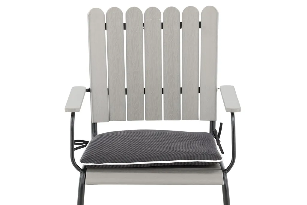 Fini les assises dures : coussin Holmsund gris pour chaise de jardin top - 2