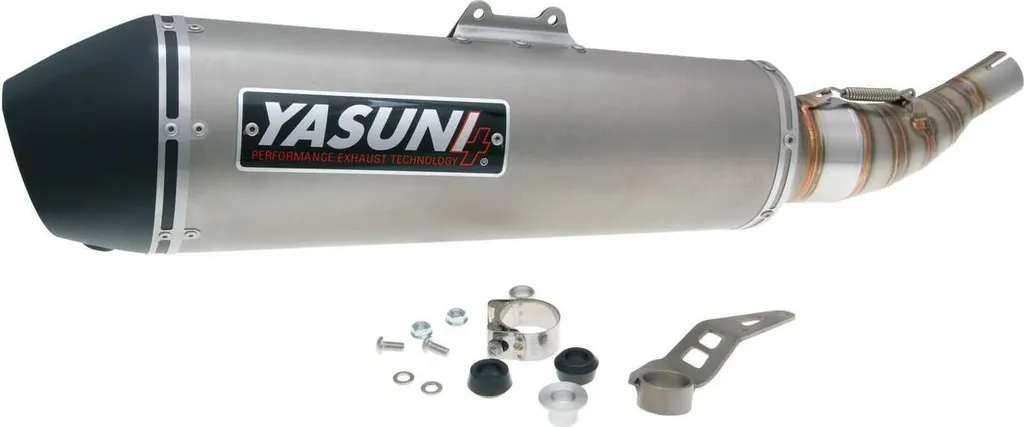 Échappement Homologué Yasuni Scooter 4 pour Yamaha X-Max 250 Look Titane