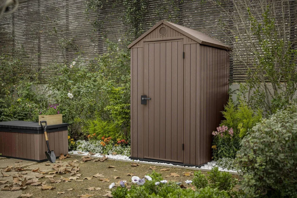 Abri de jardin Keter Darwin 4x4 idéal pour outils et petits espaces - 2