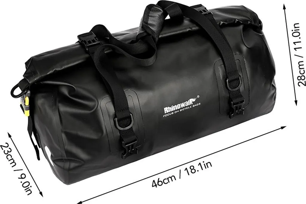 Sacoche Vélo Étanche 20L Multifonction - Bagage Arrière pour Cyclisme