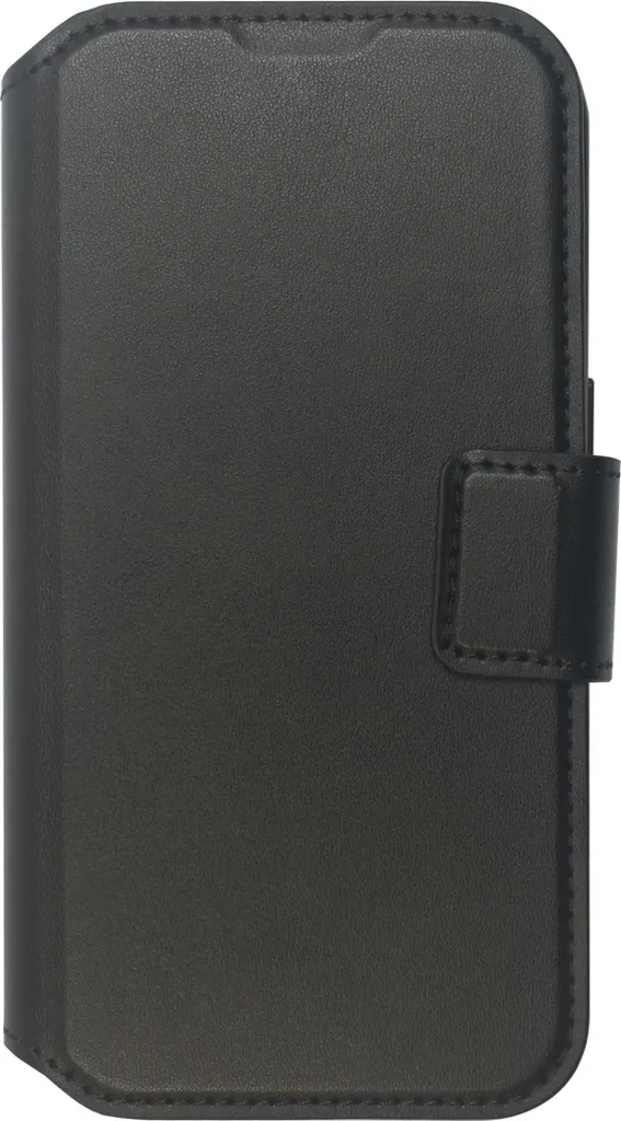 Echo Max 5.5 - Custodia Portafoglio In Similpelle Per Ph26 - Nero Con Aletta Magnetica E Cornice Morbida