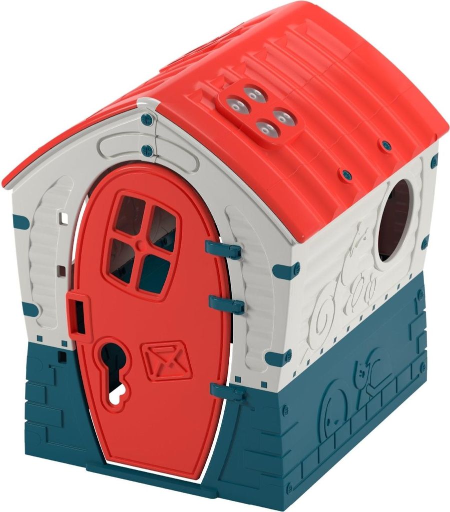 Maisonnette cabane plastique multicolore DREAM HOUSE Image du produit 