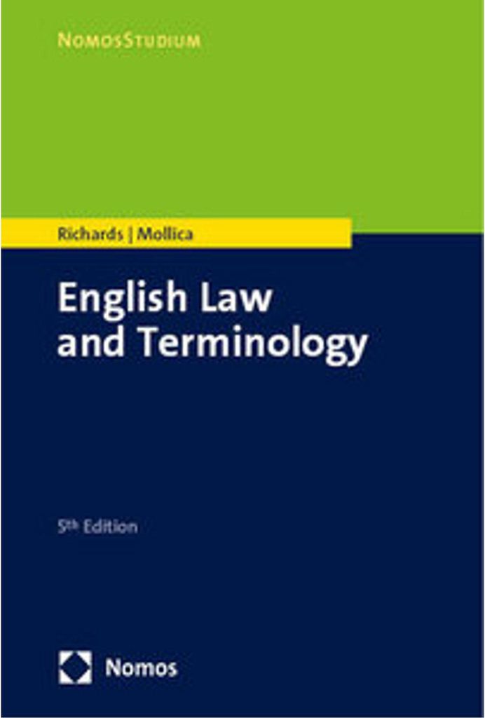 English Law and Terminology