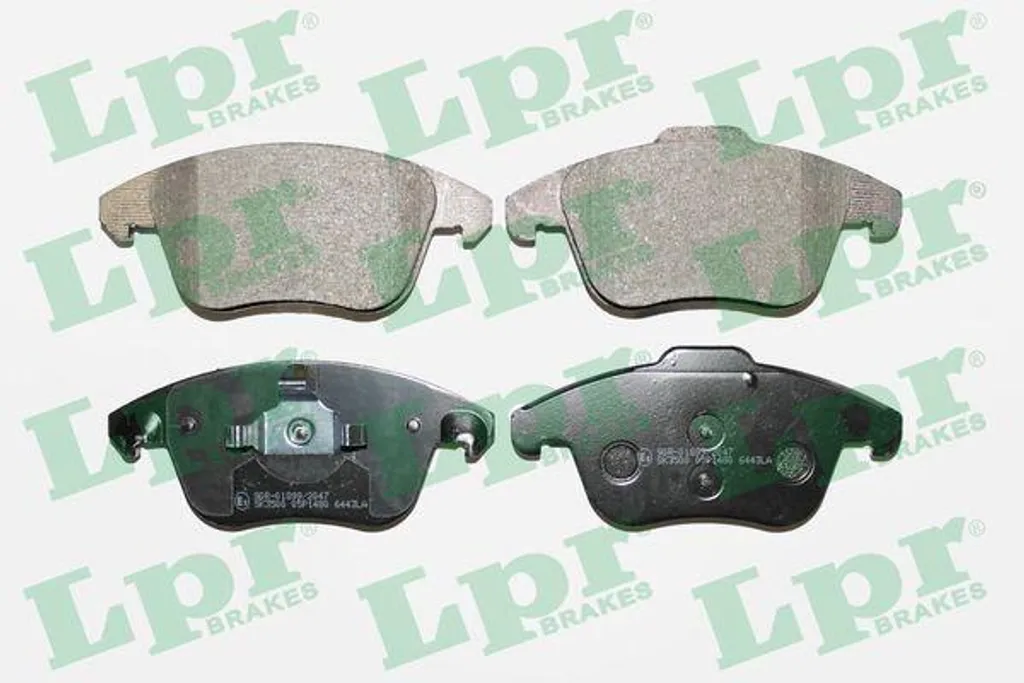 Plaquettes de frein LPR 05P1480 anti-bruit pour Citroën C4 et Peugeot 5008