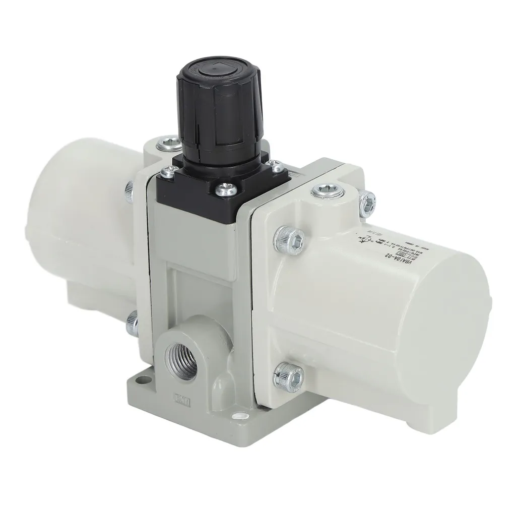 Valve d'augmentation de pression d'air robuste avec affichage analogique