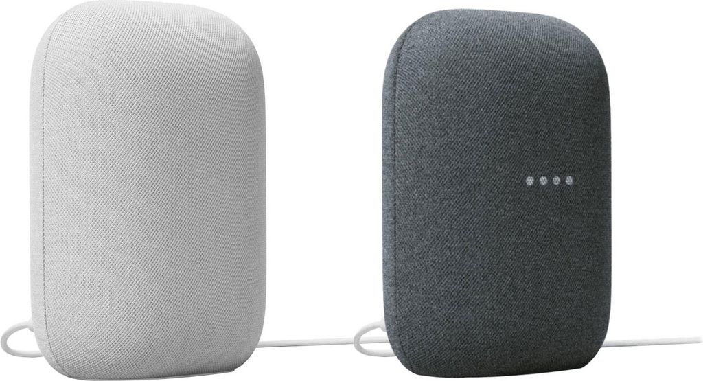 Google Nest Audio Kreide Smart Speaker Assistant Produktbild 34