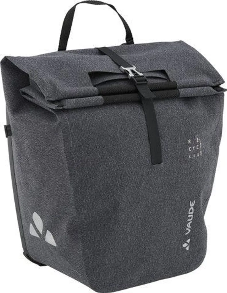 Sacoche Vélo Recyclée Vaude ReCycle Back Single Noire 23L - 3