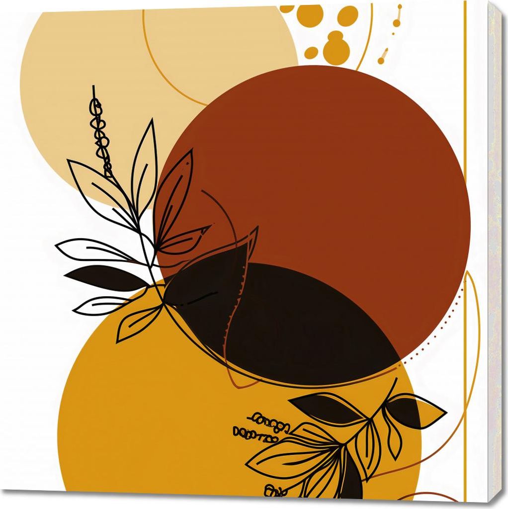 Bild 100x100cm Echo Solar