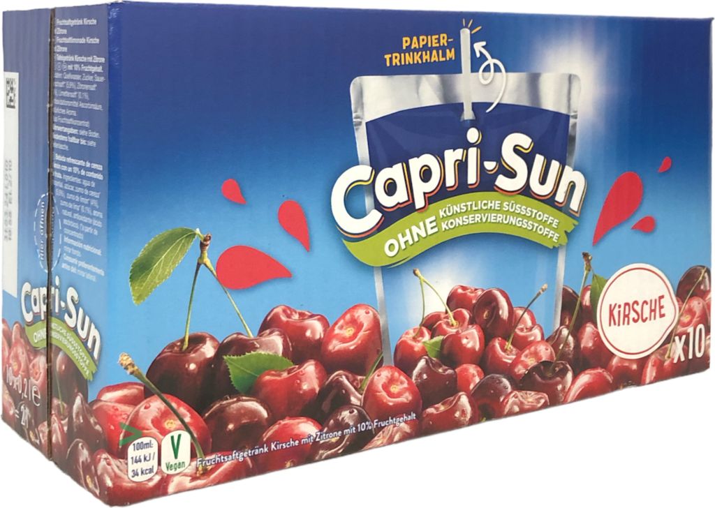 Capri-Sun 198706 Capri-Sun Kirsche 10x 0,2l Immagine del prodotto 