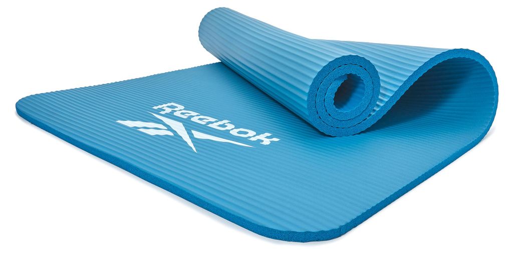Reebok Fitness-/Trainingsmatte, 10mm, Blau