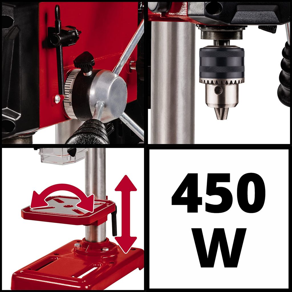Wiertarka słupowa Einhell TC-BD 450 (4520592) Zdjęcie produktu 14