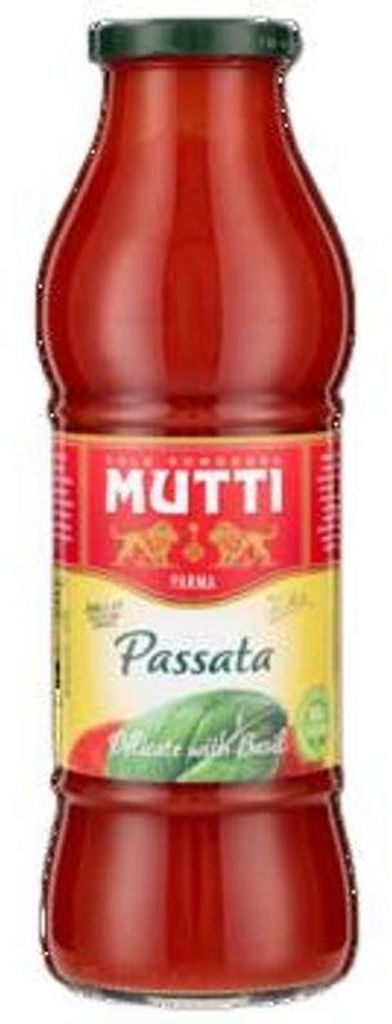 Mutti Passata z bazylią butelka 700 g Zdjęcie produktu 
