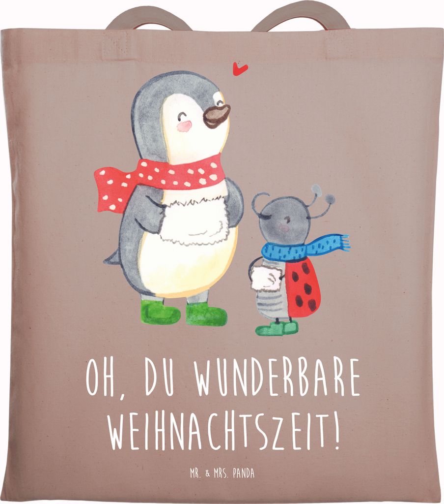 Mr. & Mrs. Panda Schultasche Smörle Winterzeit - Braun Produktbild 