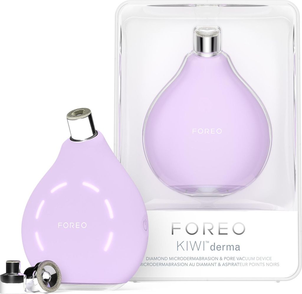 FOREO KIWI derma Gesichtspflegegerät mit sanfter Mikrodermabrasion – Porenreinigung & Hautpflege