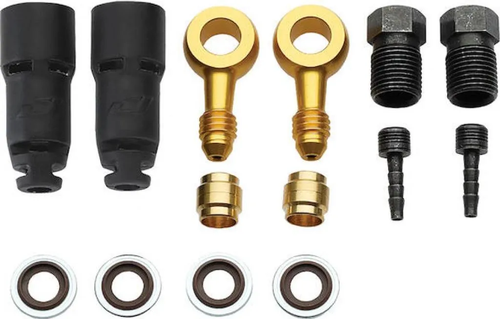 Kit raccord Jagwire Mtn Pro Magura Banjo pour entretien freins à disque