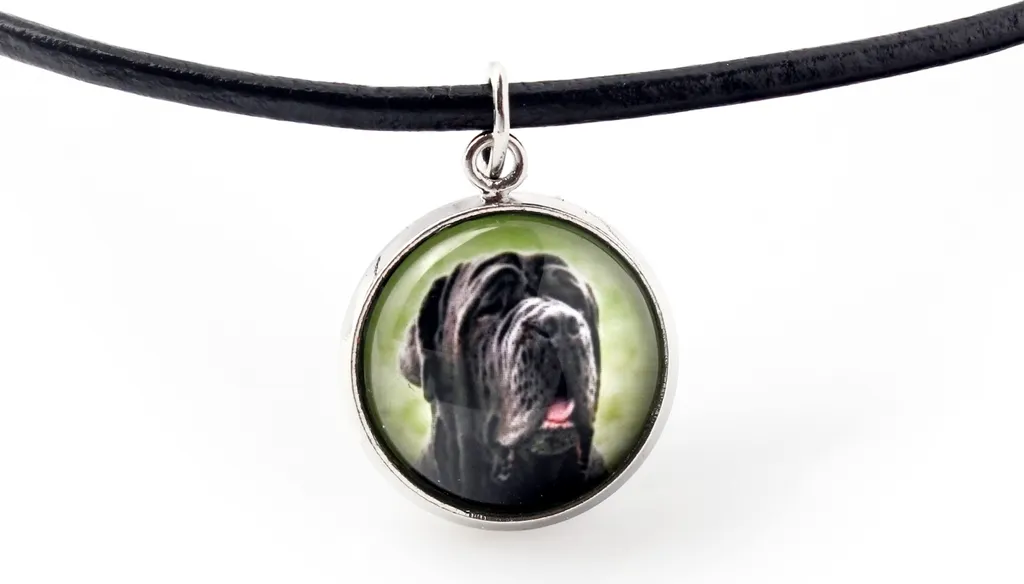 Ciondolo Foto Mastino Napoletano Art-Dog - Edizione Limitata Argentata