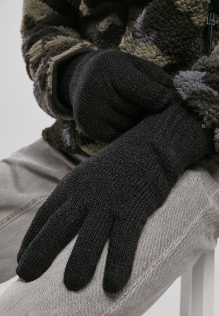 Brandit BD9169 | Knitted Gloves M bis L - Farbe: Black - Größe: M